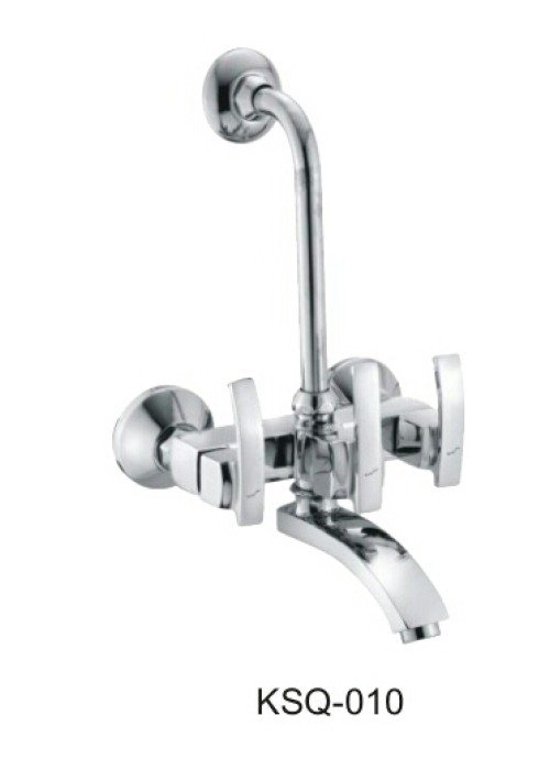 SQWAVE ROYAL SERIES /  WALL MIXER WITH BEND ARRANGEMENT FOR OVER HEAD SHOWER